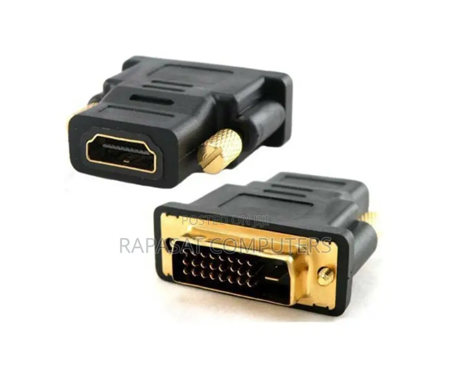 DVI-D 24+1 Pin Male to HDMI Female Adapter