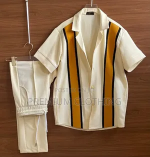 Classic Top and Down Shorts for Men