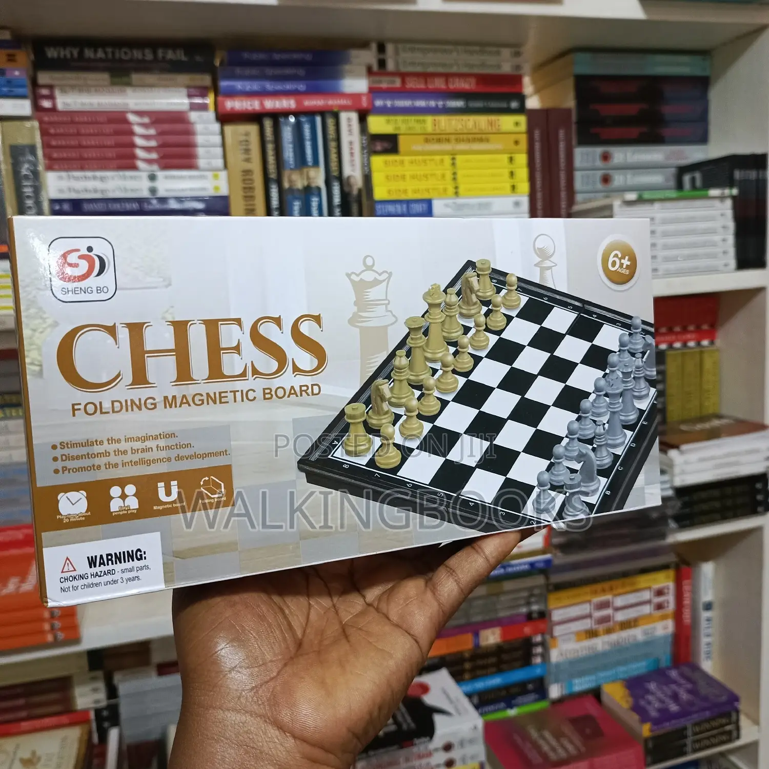 Chess ; Folding Magnetic Board