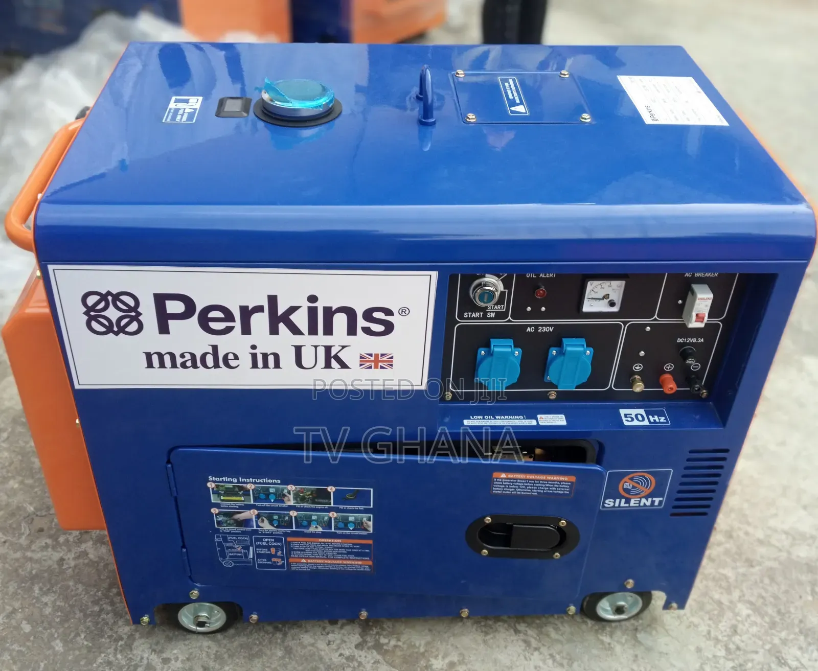 Auto Parts 10kva Generator Perkins Diesel Generator 13000wat