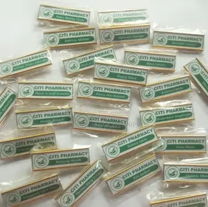 Metallic Name Tags