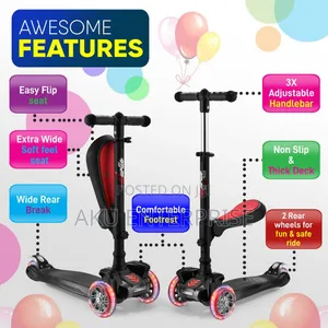 3-Wheel Kids Scooter Mini Toy Scooter
