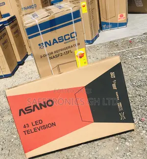 Electric (Black) Asano 43 Inch Led Digital Satellite Tv