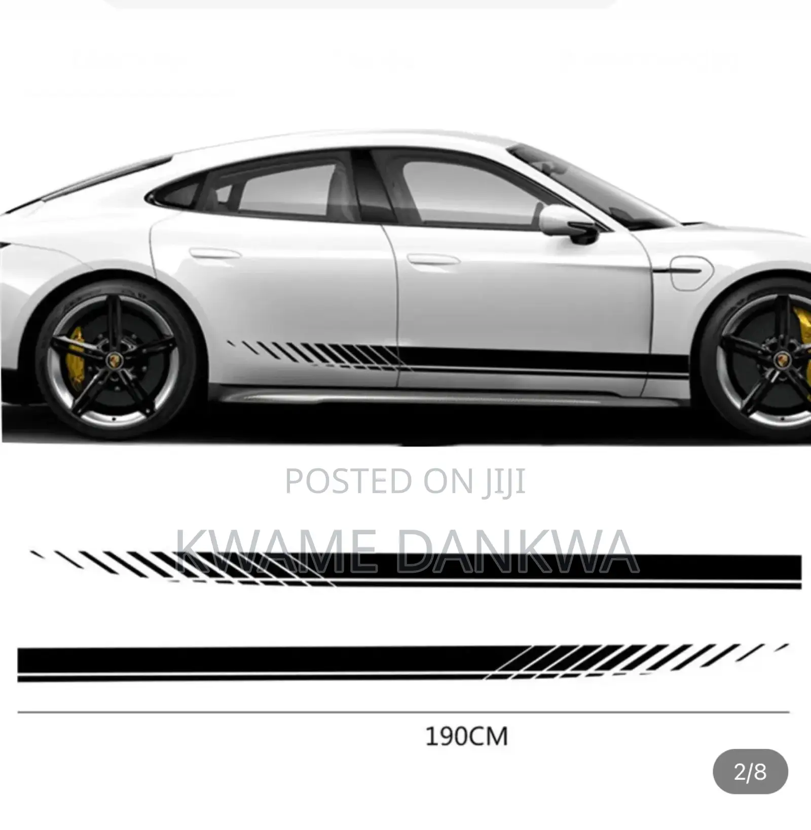Designer Car Body Decal Stickers