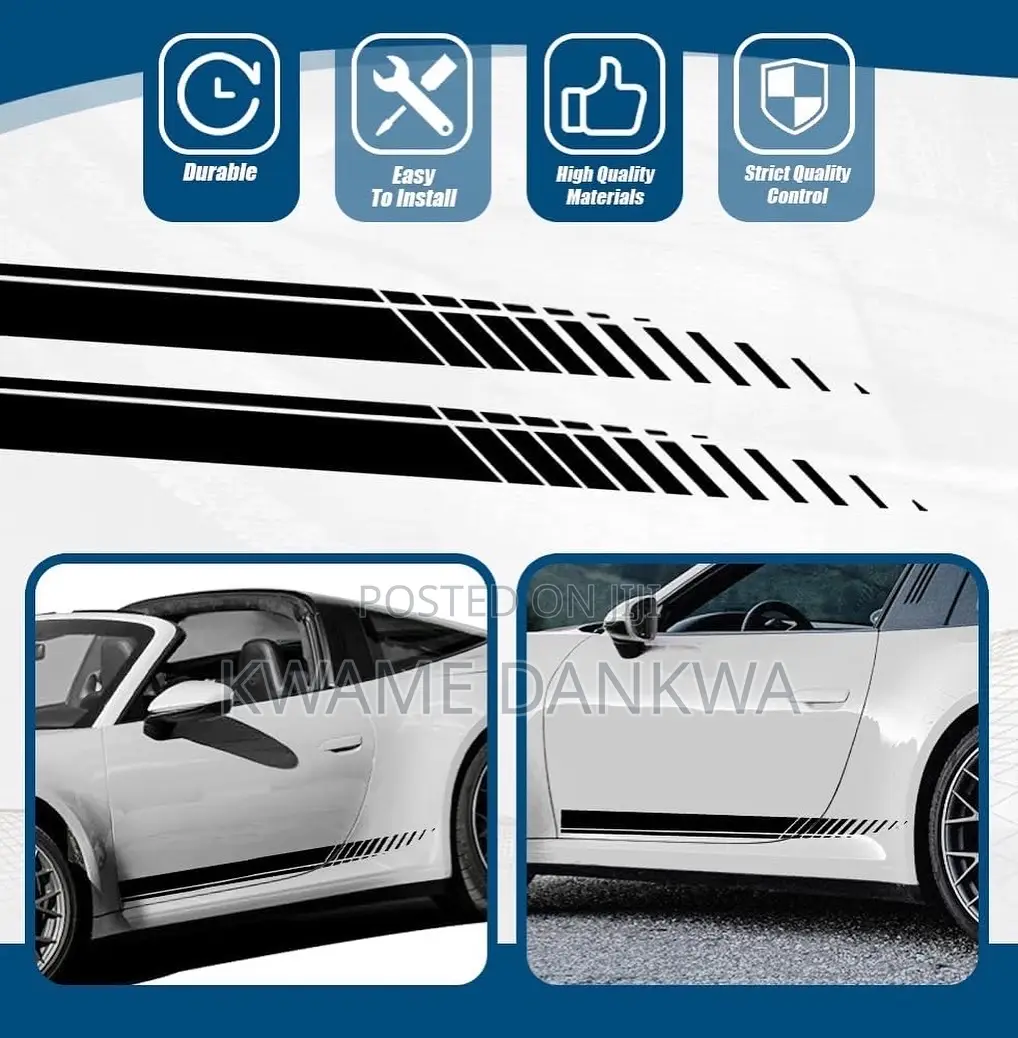 Designer Car Body Decal Stickers