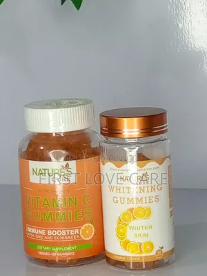 Nature's Cure Green Whitening and Vitamin C Gummies
