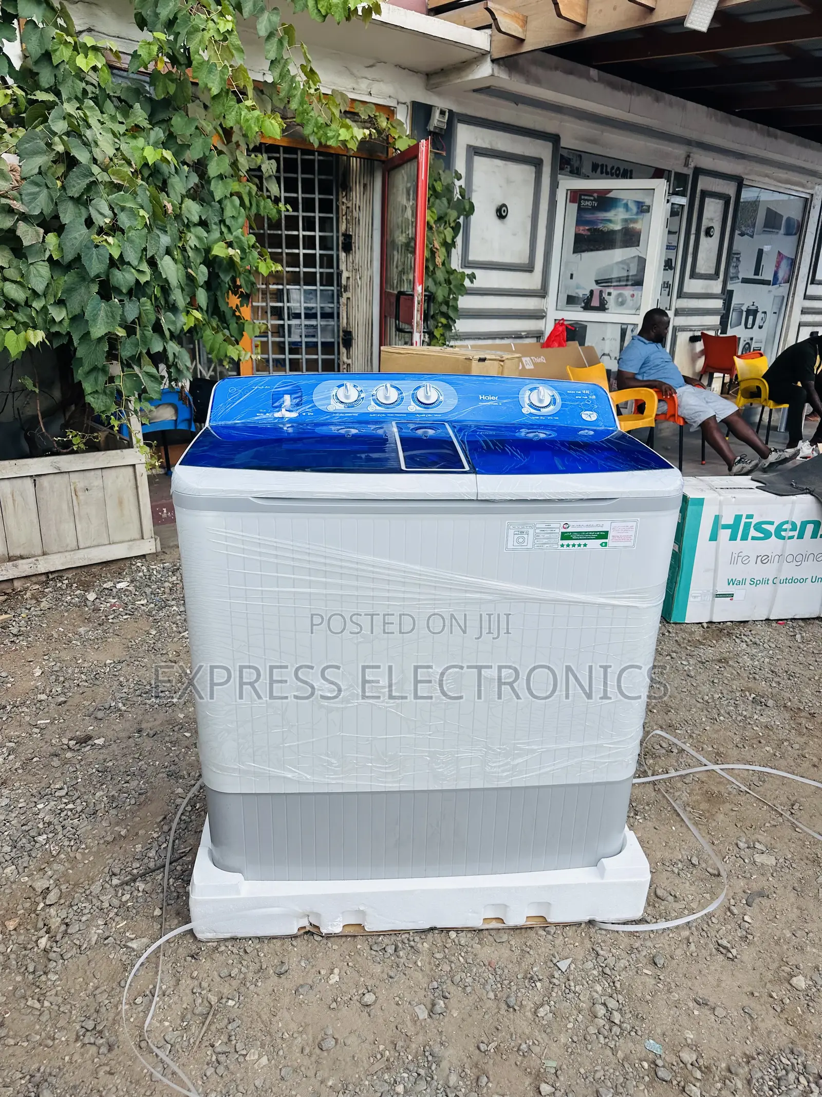 Brand New Washing Machine Haier 18kg Semi Automatic