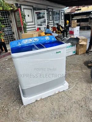 Zealous Sleek New Haier 18kg Semi Automatic WM White
