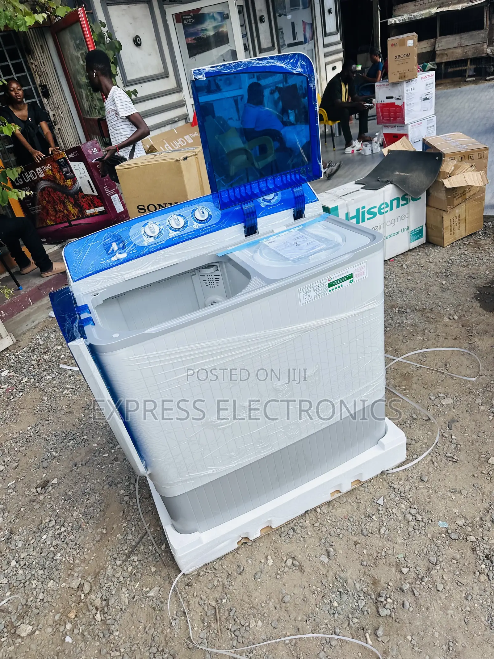 Call and Order Haier 18kg Semi Automatic Em Topload
