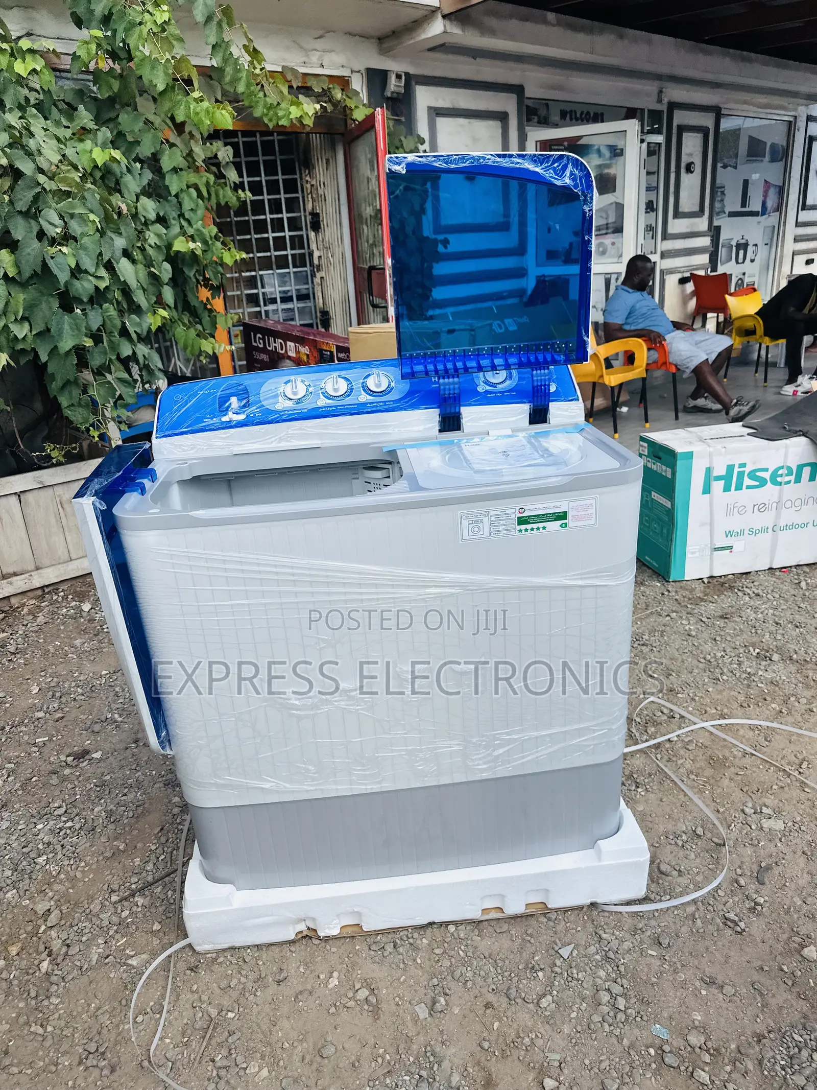 18kg Topload Washing Machine Twintub Haier Semi Automatic