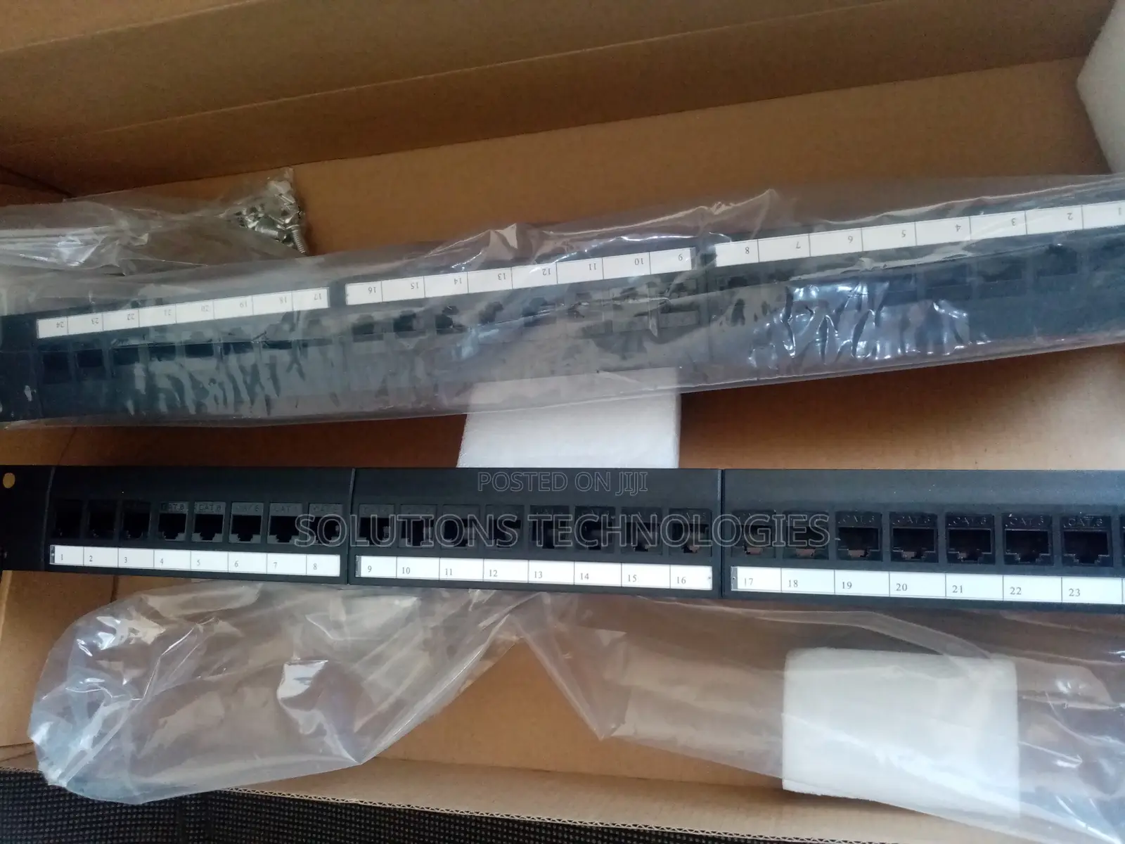 Rj45 Cat6 Patch Panel-24port