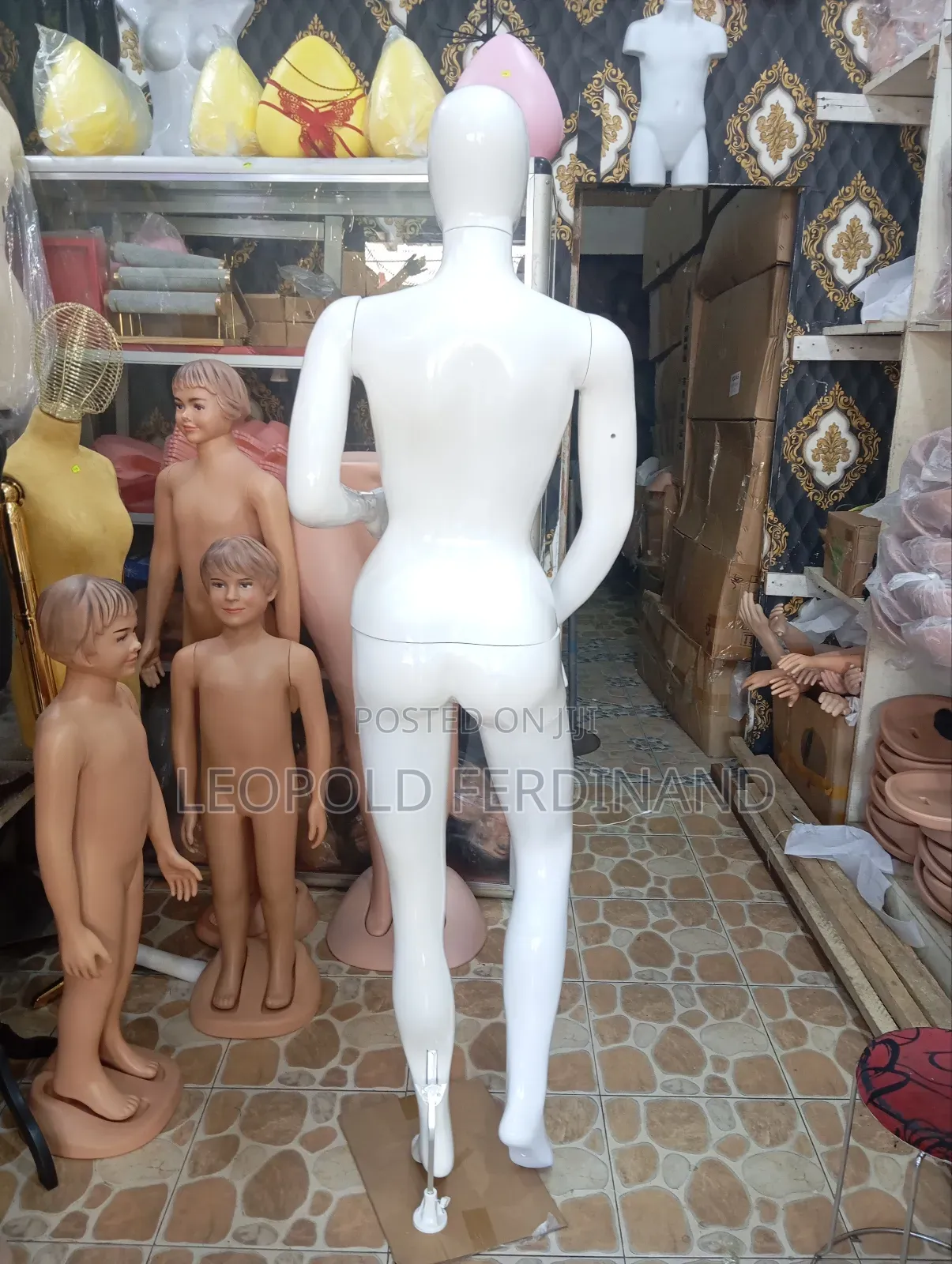 White Big Burst Female Mannequins