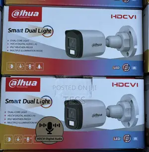 Dahua 2mp Full Color Smart Light+Audio Camera