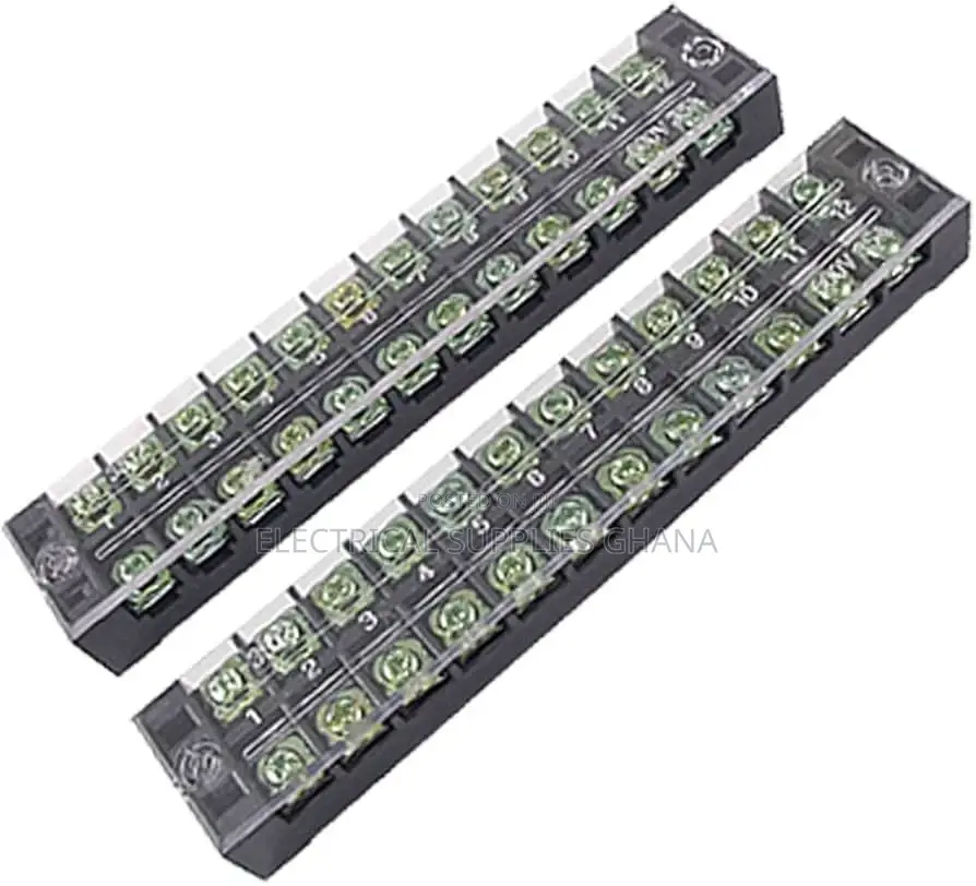 Screw Barrier Terminal Strip 4/8/12 Way 25a–125a