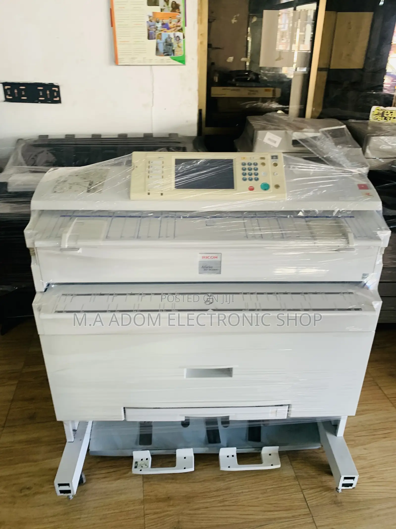 USED Ricoh Mp W2400 Plan Wife Format Photocopying Machine