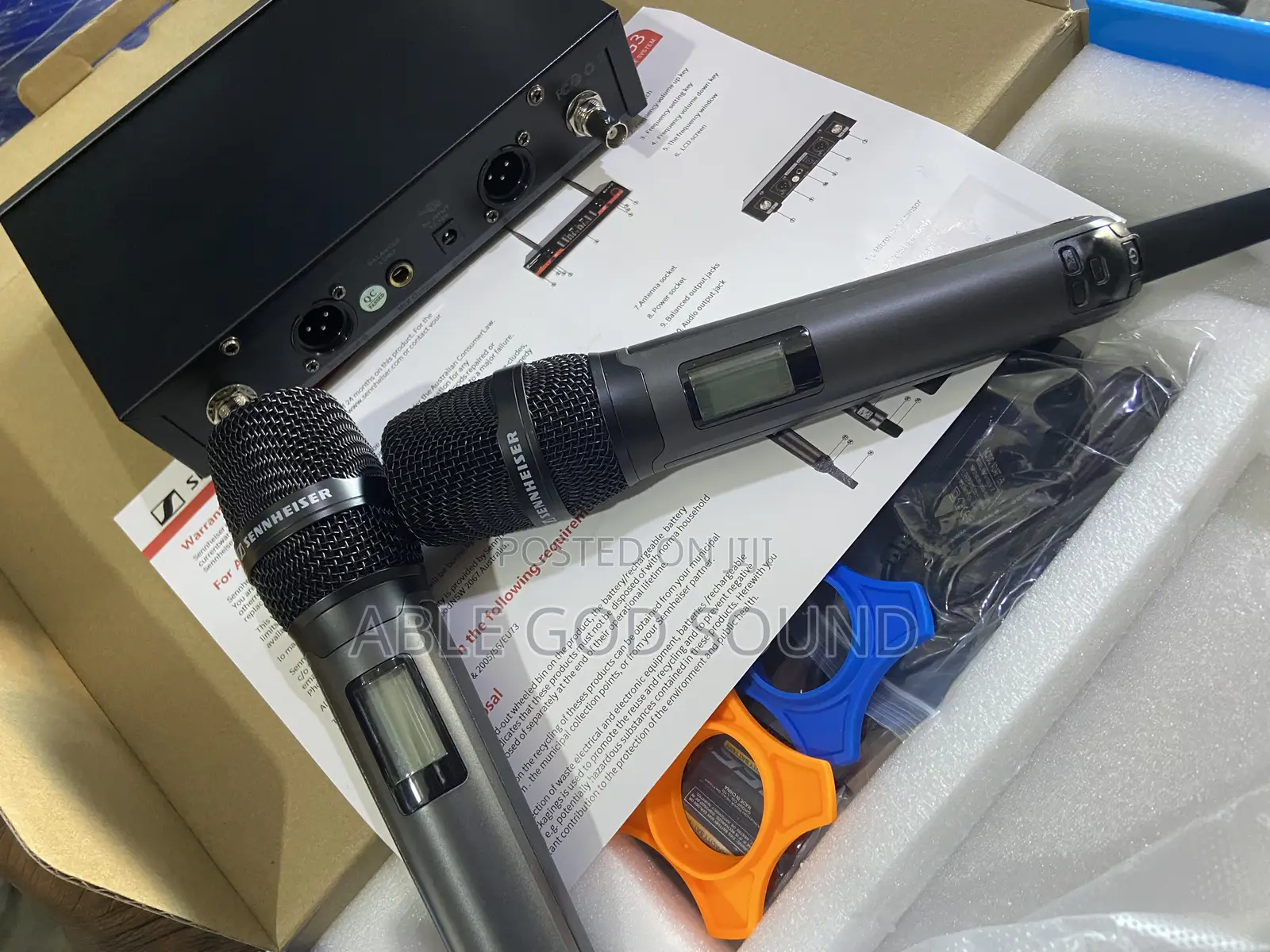 Sennheiser Ew-G4 Professional Wireless Microphones