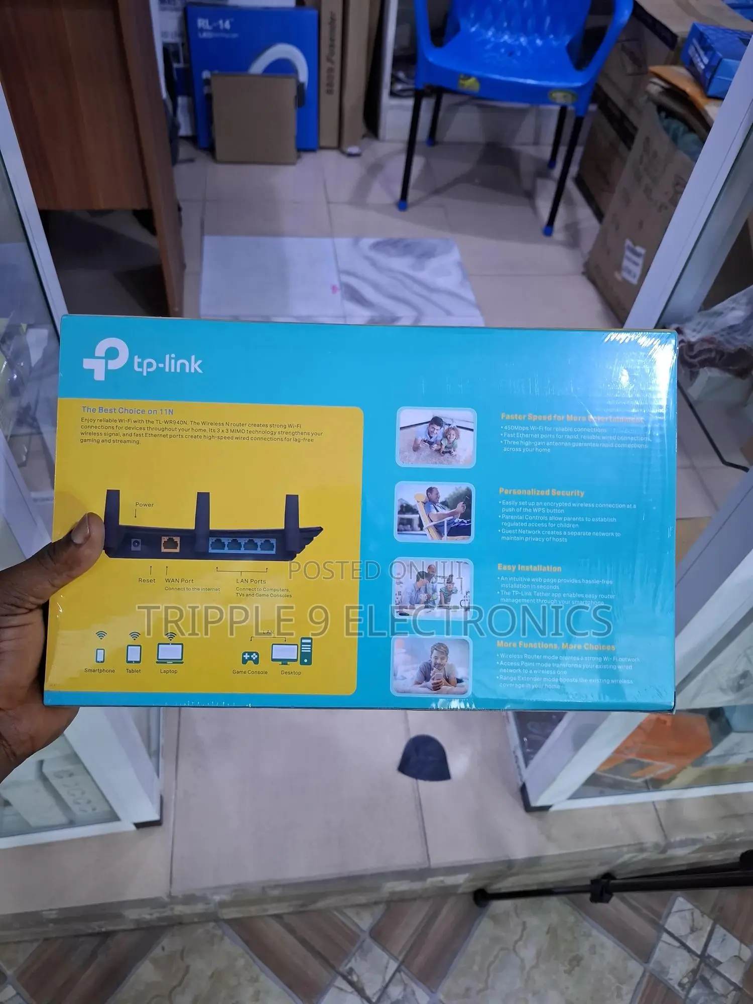 Tp Link Tl-Wr940n (Access Point/Extender).