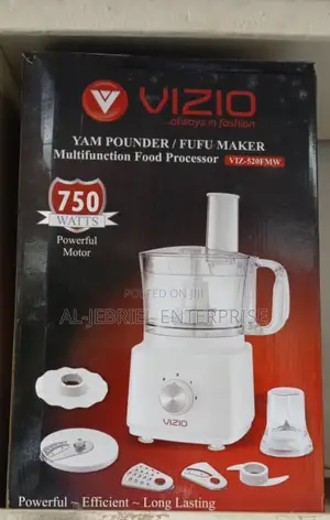 Vizio Multifunctional Food Processor YAM POUNDER/FUFU MAKER