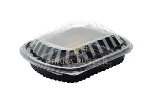 Menu Box 1-Section Microwavable Food Containers (250pcs)