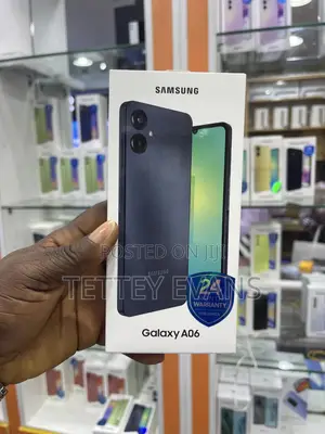 New Samsung Galaxy A06 64 GB Black