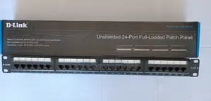 D-Link Unshilded 24-Port Full Loaded Patch Panel