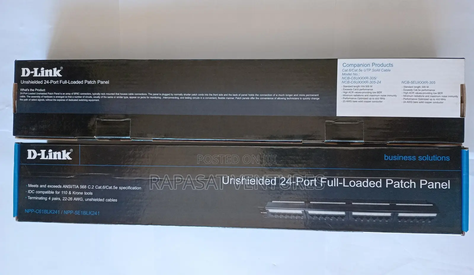 D-Link Unshilded 24-Port Full Loaded Patch Panel