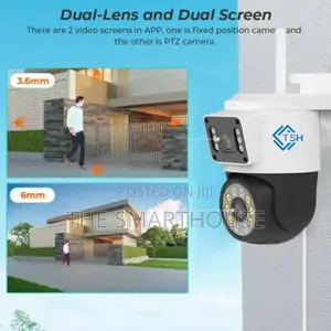 Smart Wireless Dual CCTV Camera