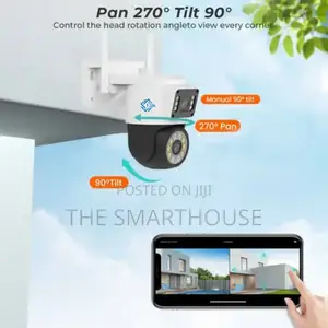 Smart Wireless Dual CCTV Camera
