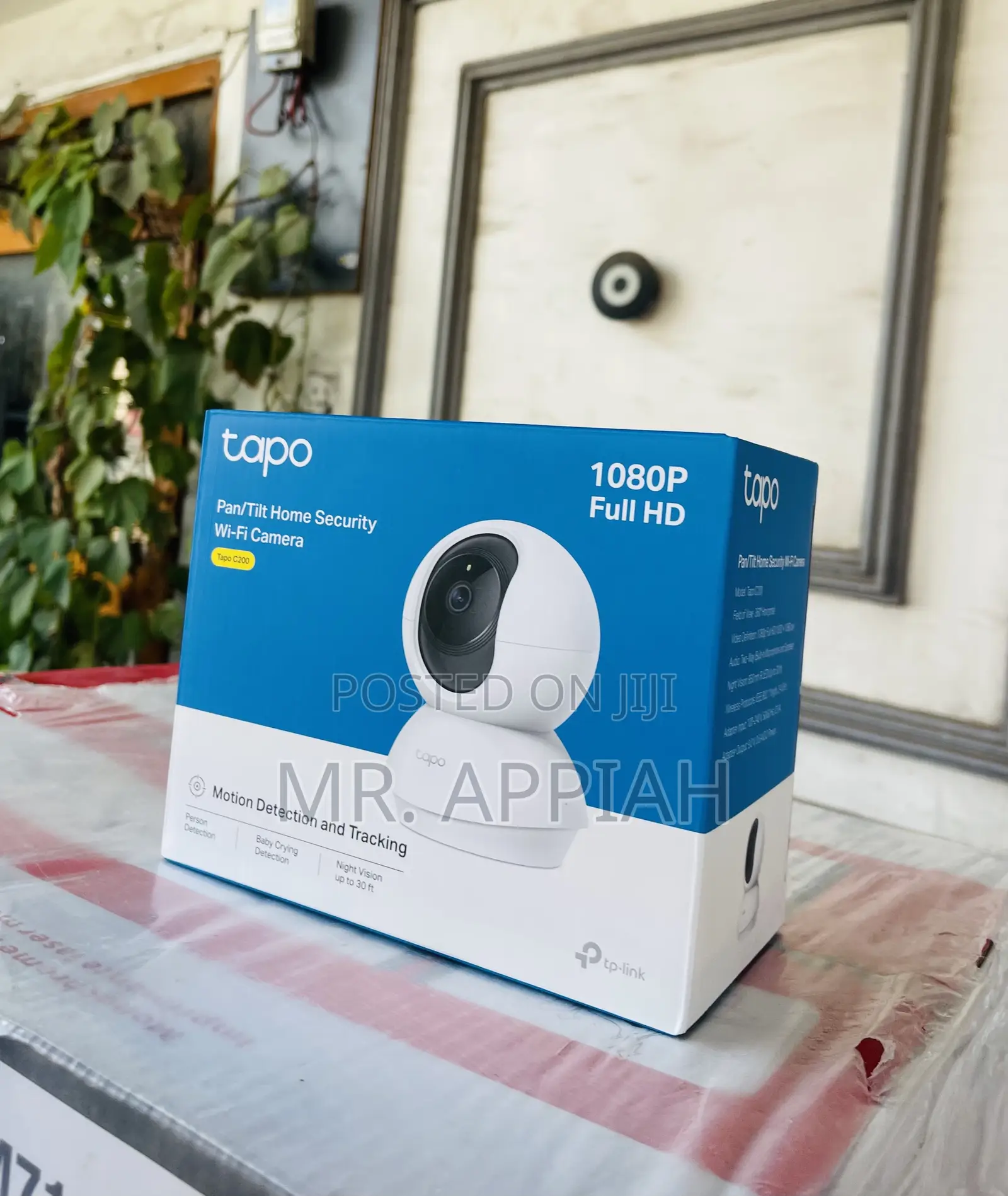 Energy Saving Tapo Security Camera(White) 