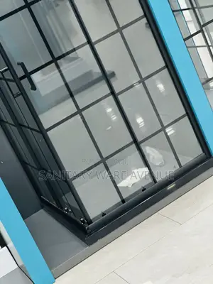 Black Shower Cubicle _ Glass Shower Room _ Sliding Glass