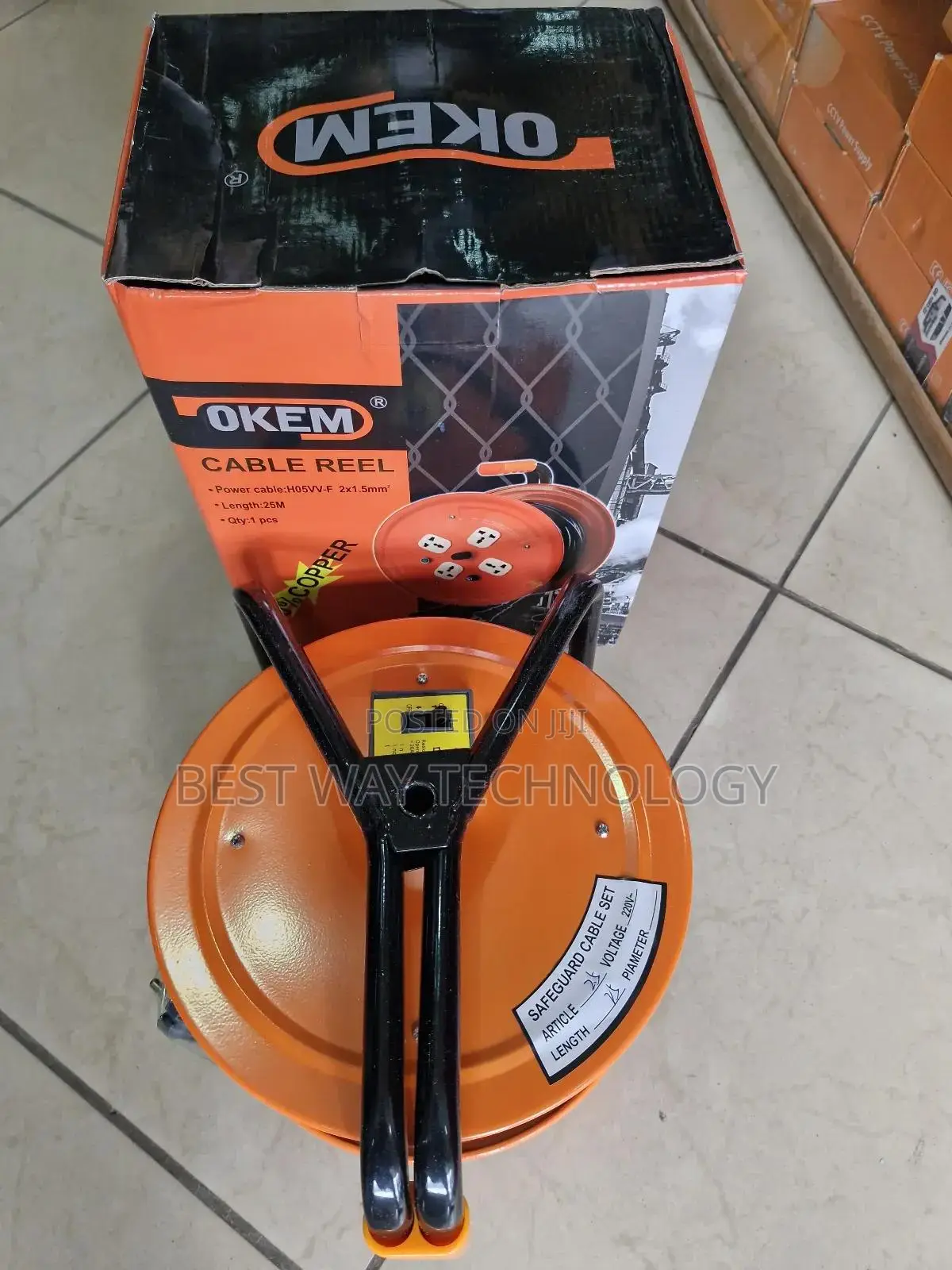 25m Extension Board Okem