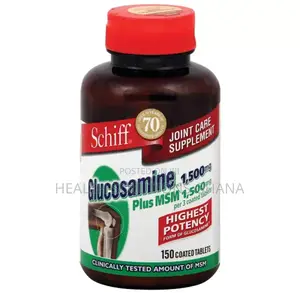 High Potency Glucosamine Plus MSM Tablets