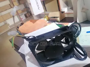 Cabinet Rack Fan With Power Cable For Server Plastic