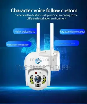 Smart Wireless PTZ CCTV Camera With Power Bank