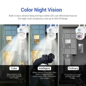 Smart Wireless PTZ CCTV Camera With Power Bank