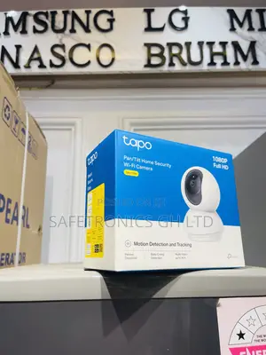 Get Adjustable Tapo Security Camera White 