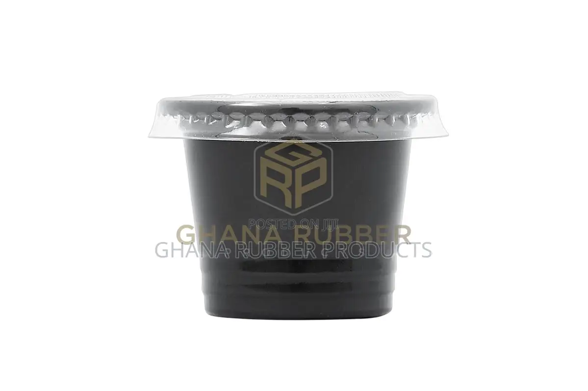 Portion Pepper Cups 25ml Black + Lids (2000pcs)