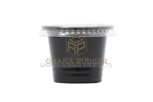 Portion Pepper Cups 25ml Black + Lids (2000pcs)