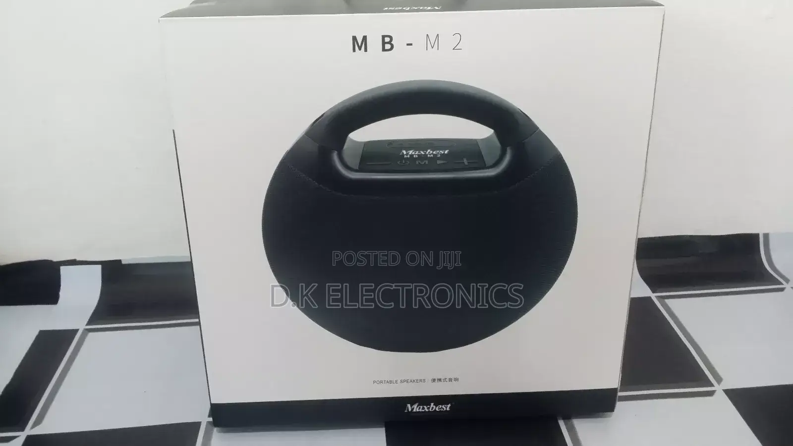 Deep Bass Maxbest Mb - M2 Portable Speaker