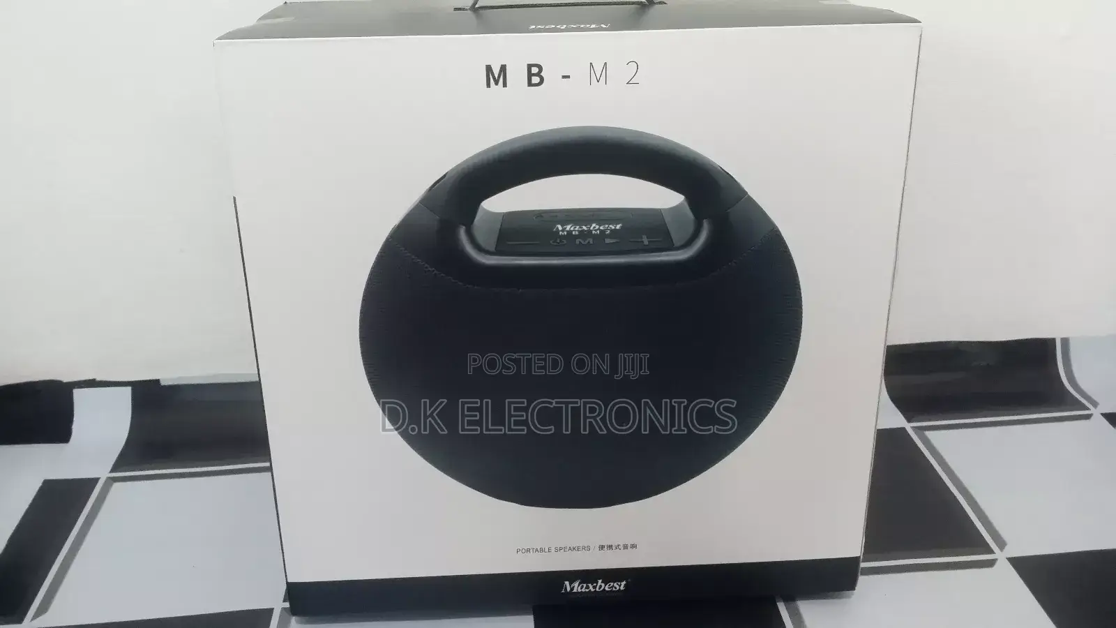 Deep Bass Maxbest Mb - M2 Portable Speaker