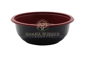 Red Black Soup Bowl 700ml + Lids (300pcs)