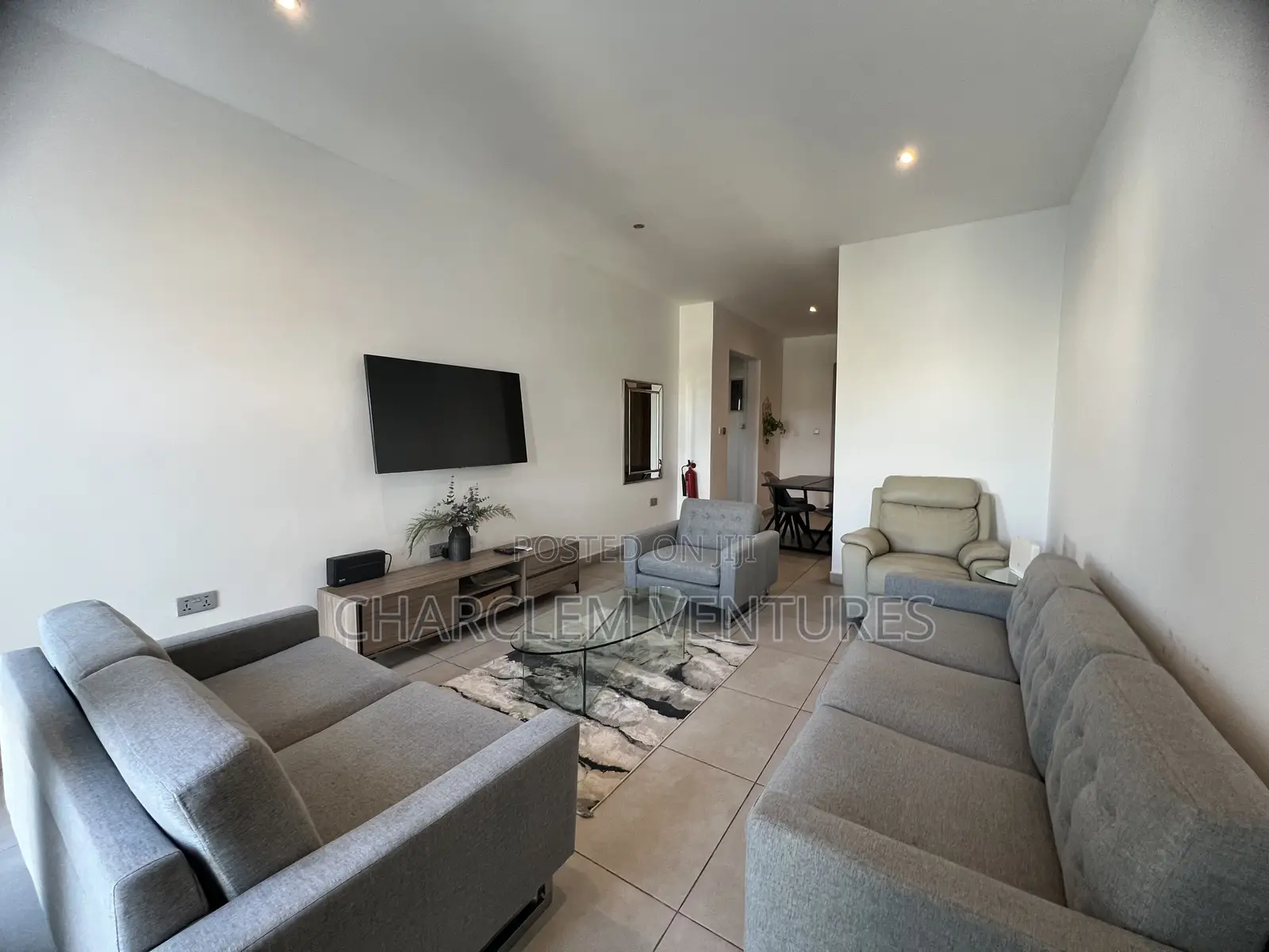 Furnished 2bdrm Apartment in Charclem Ventures, Cantonments for rent