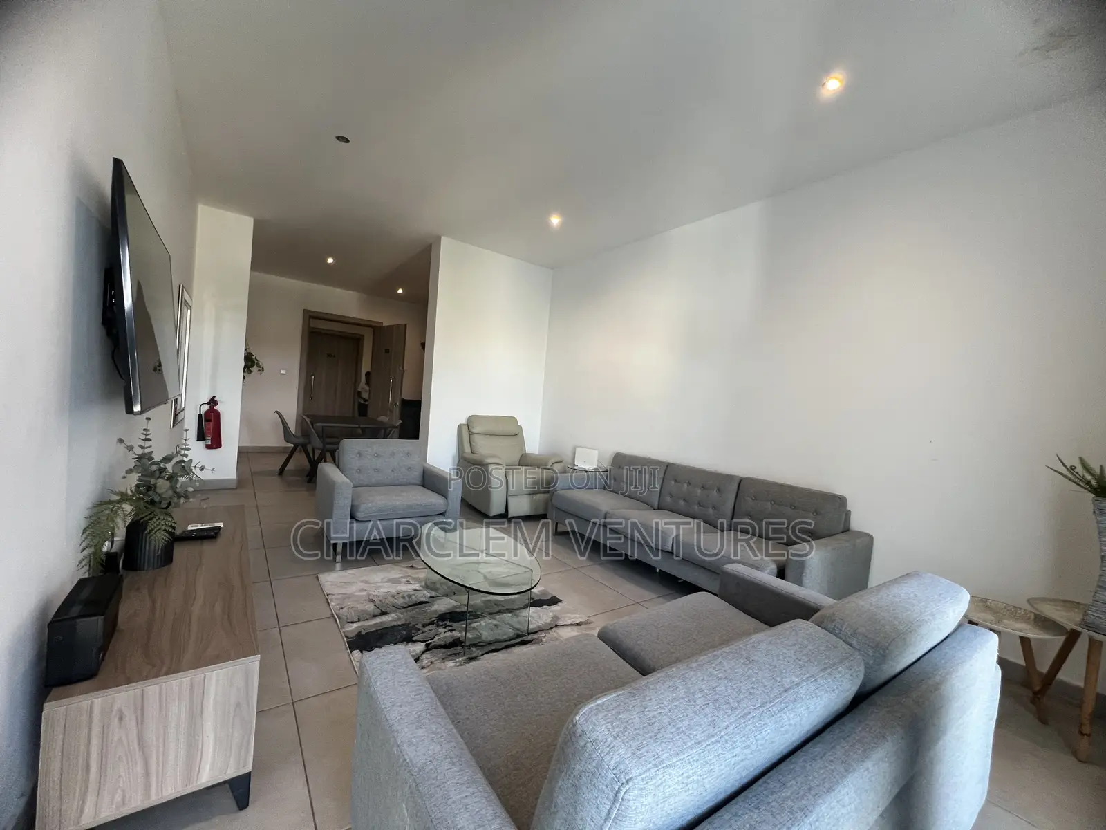 Furnished 2bdrm Apartment in Charclem Ventures, Cantonments for rent