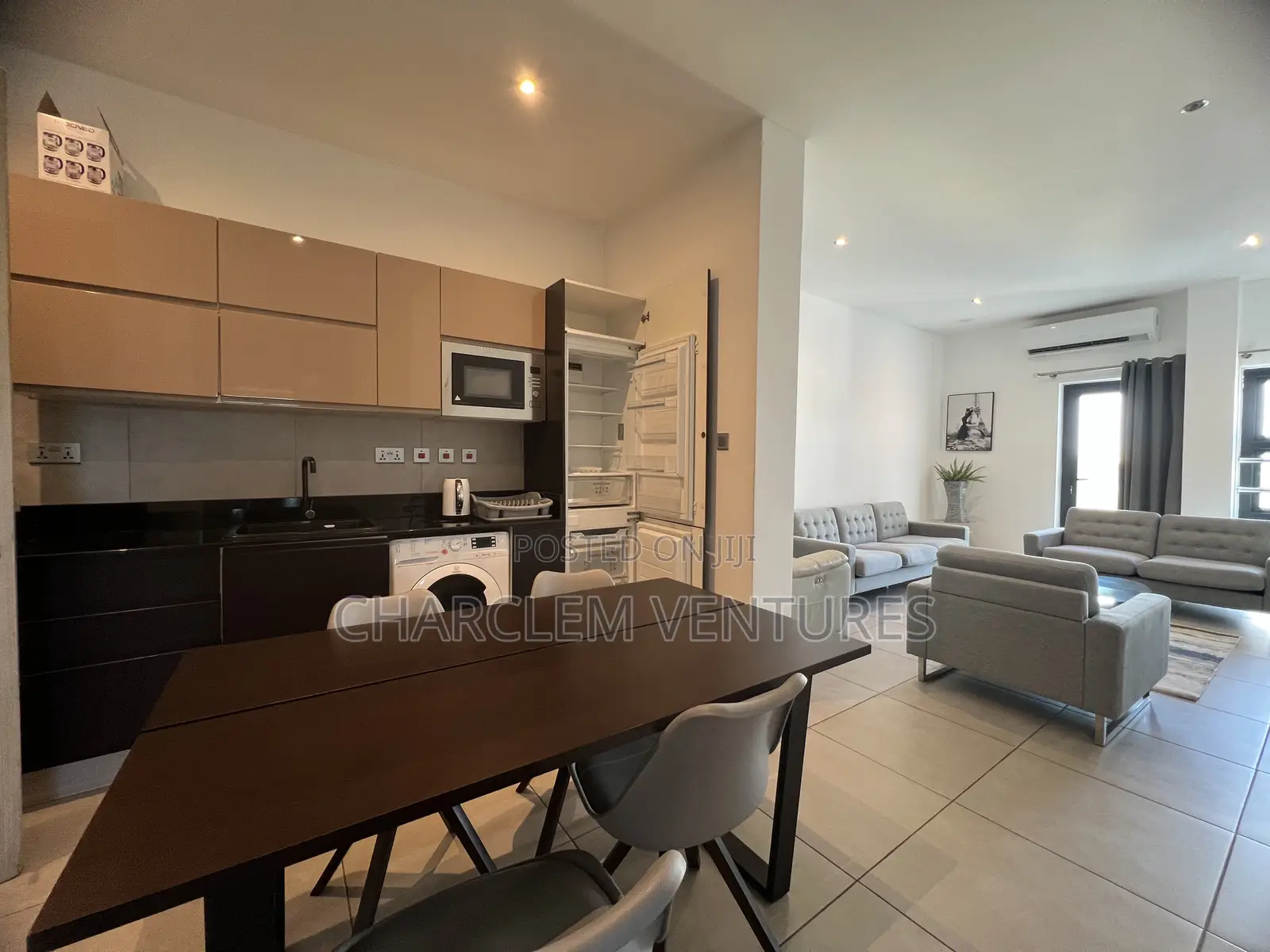 Furnished 2bdrm Apartment in Charclem Ventures, Cantonments for rent