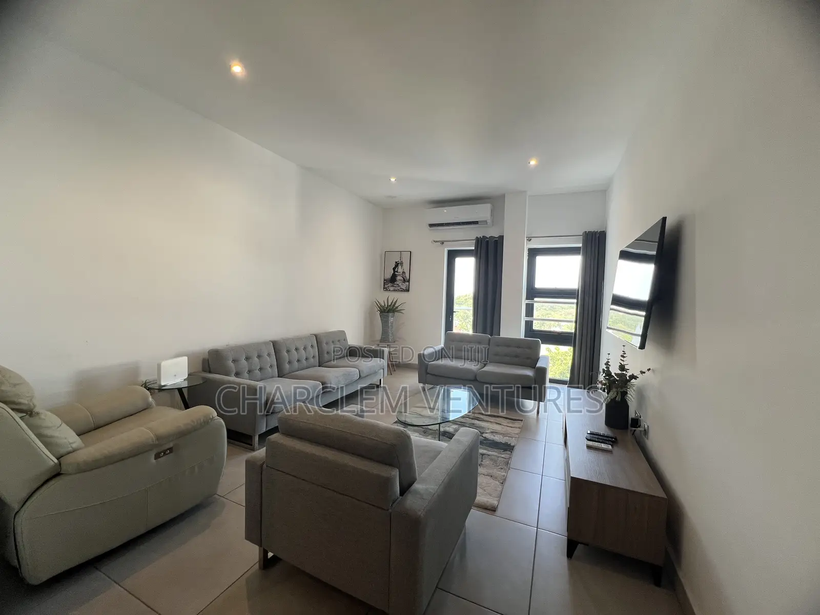 Furnished 2bdrm Apartment in Charclem Ventures, Cantonments for rent