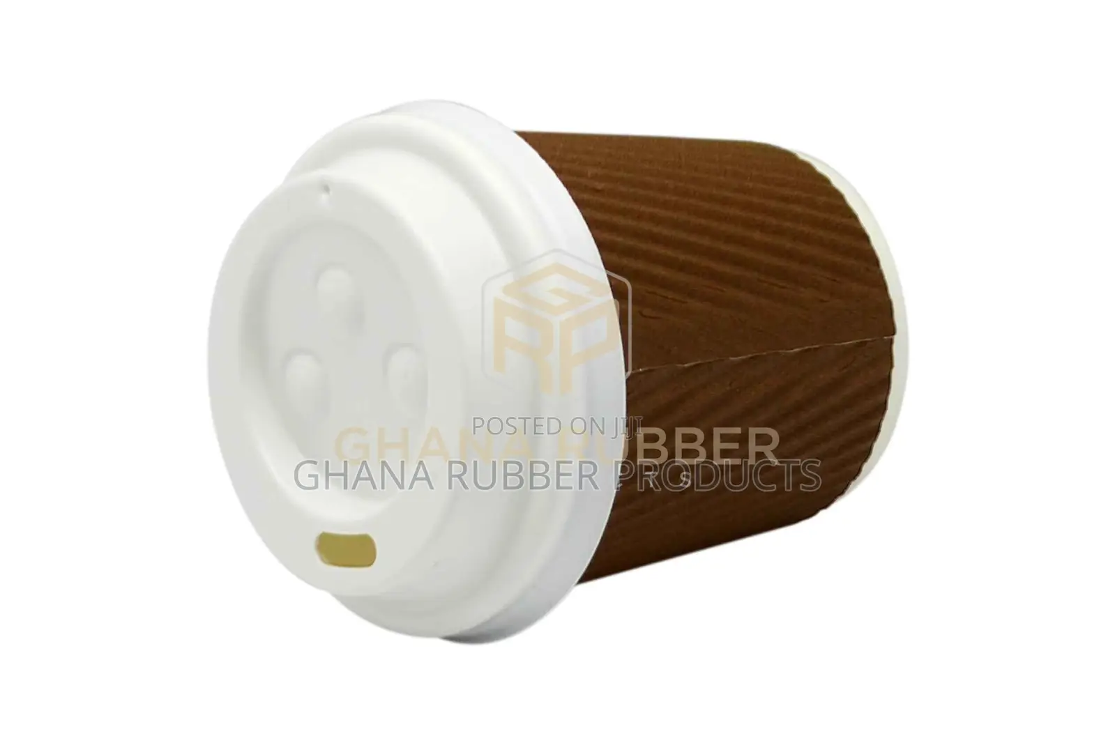 Ripple Paper Cups + Lids 4oz (1000pcs)