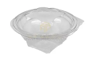 Round Salad Bowls Transparent 500cc (500pcs)