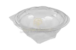 Round Salad Bowls Transparent 500cc (500pcs)