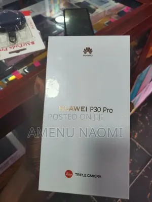 New Huawei P30 Pro 256 GB Black