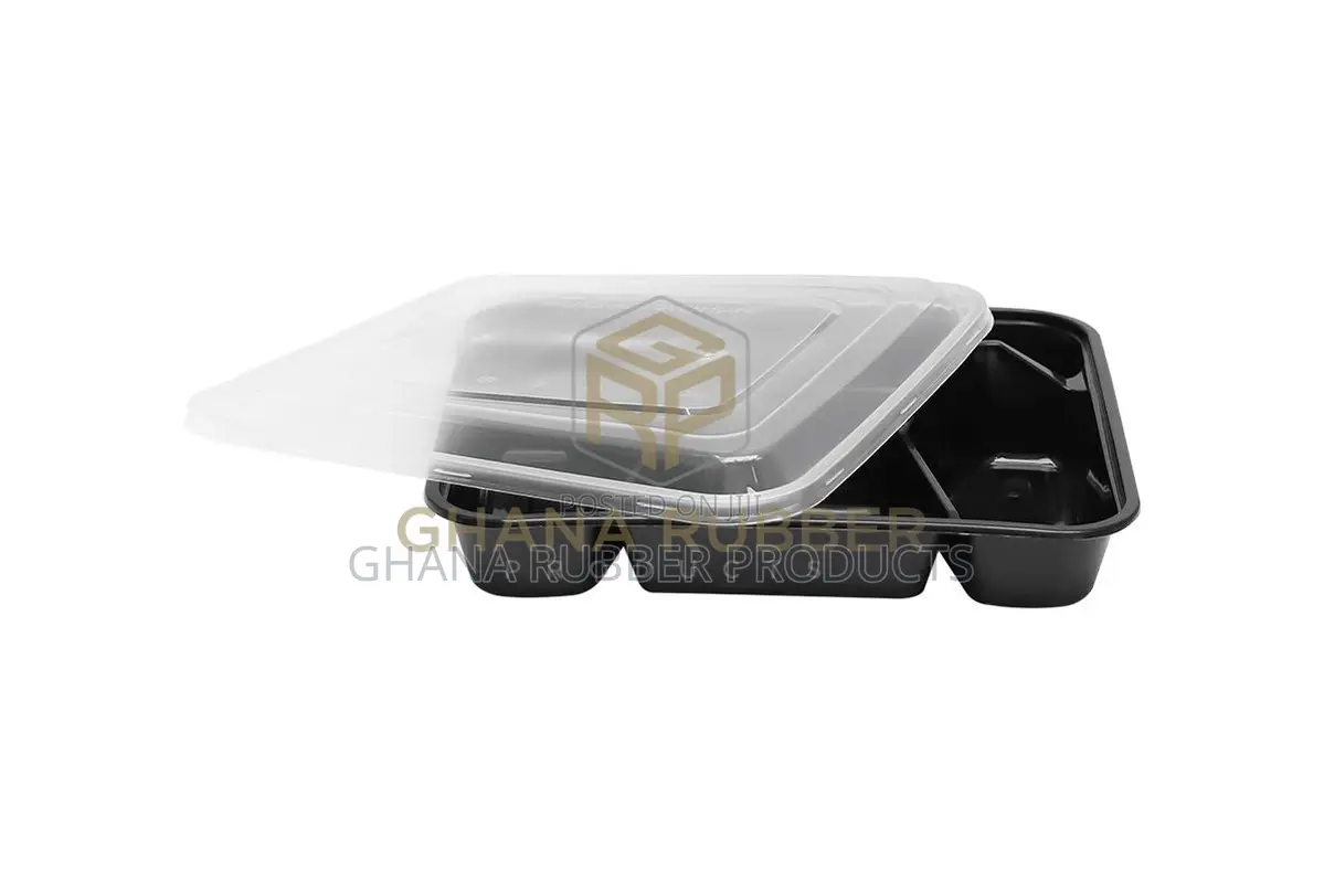 Shine 4-Section Microwavable Containers 1000cc (150pcs)